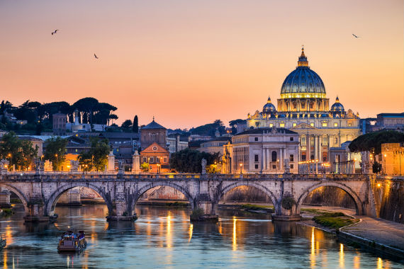 Pont de mai à rome